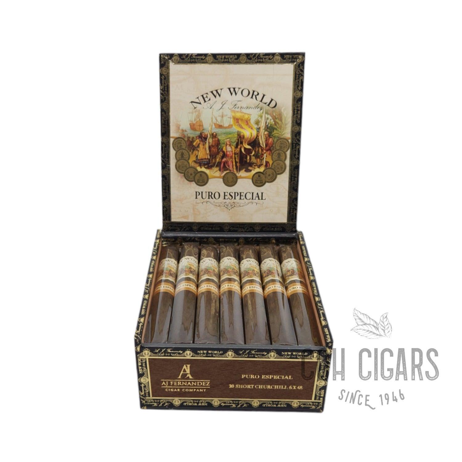 New World Puro Especial Short Churchill | Box 20 | AJ Fernandez Cigars - HK CohCigars -雪茄
