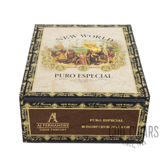 New World Puro Especial Short Churchill | Box 20 | AJ Fernandez Cigars