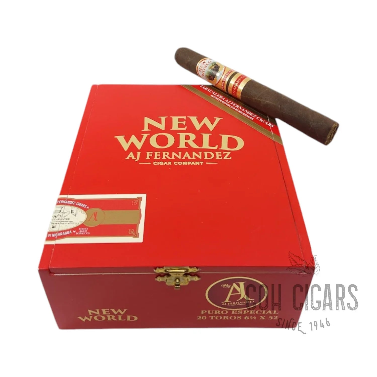 New World Puro Especial Toro | Box 20 | AJ Fernandez Cigars - HK CohCigars -雪茄