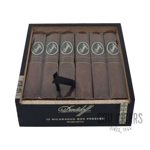 Nicaragua Box Pressed Robusto | Box 12 | Davidoff Cigars - HK CohCigars -雪茄
