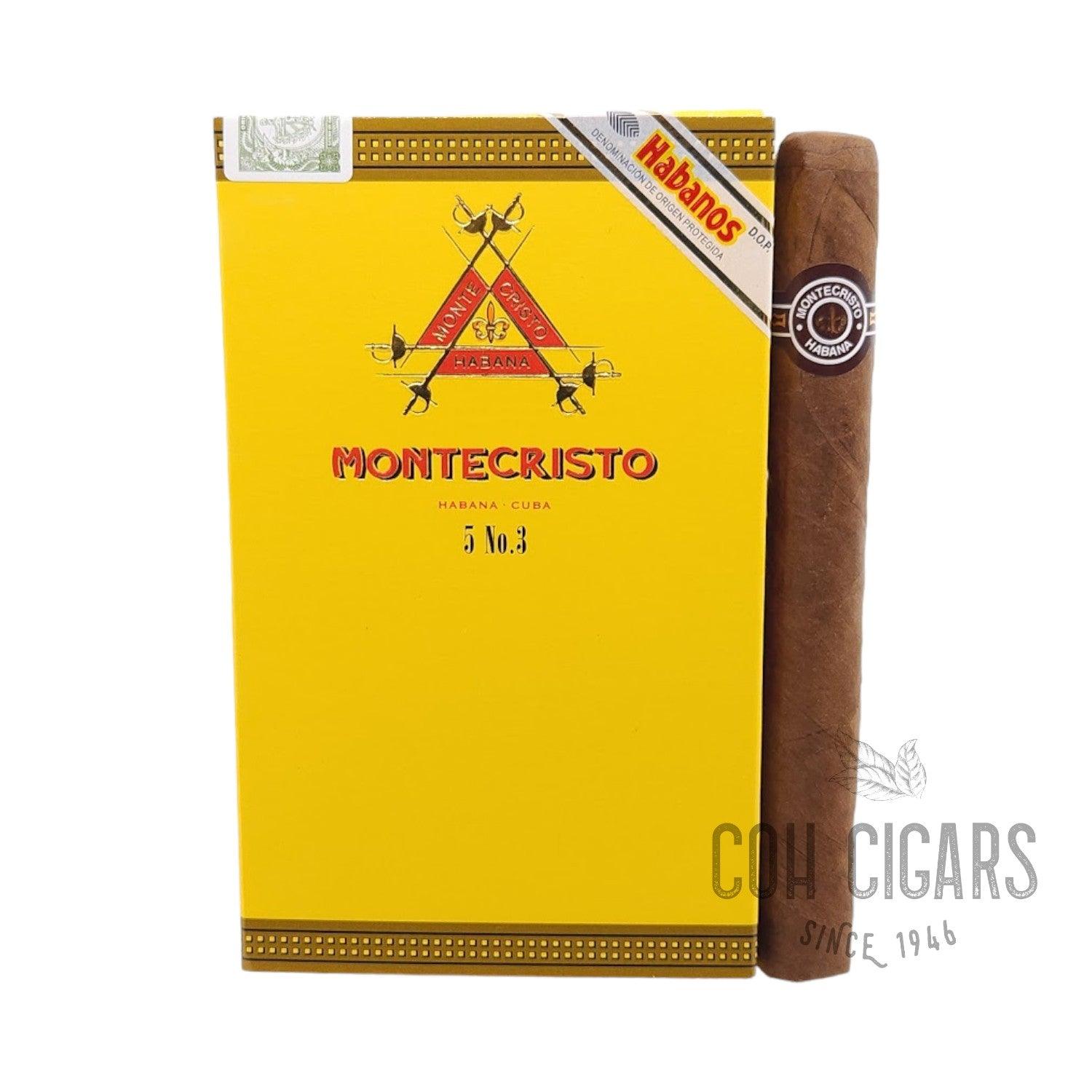 No.3 | Box 5x5 | Montecristo cigar - HK CohCigars