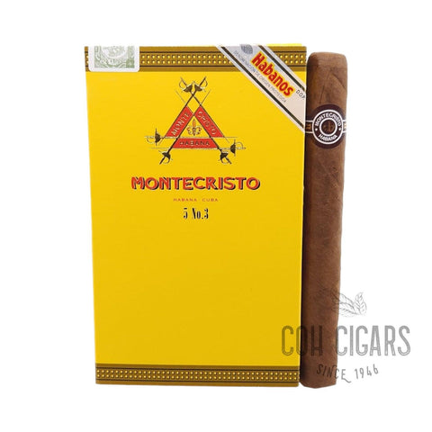 No.3 | Box 5x5 | Montecristo cigar - HK CohCigars