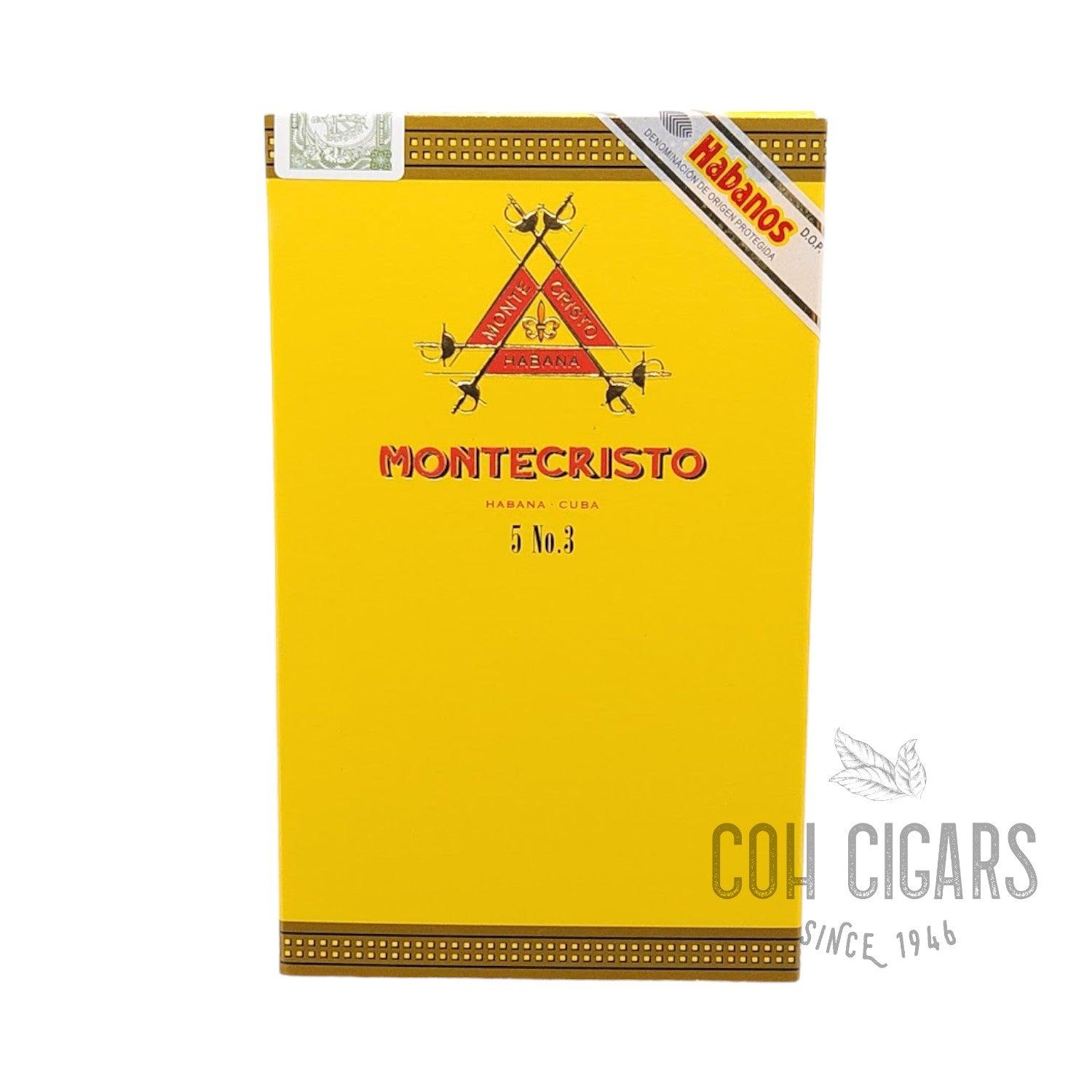 No.3 | Box 5x5 | Montecristo cigar - HK CohCigars