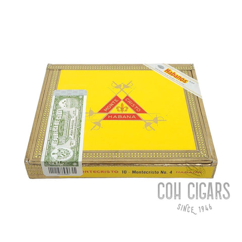 No.4 | Box 10 | Montecristo Cigars - HK CohCigars -雪茄