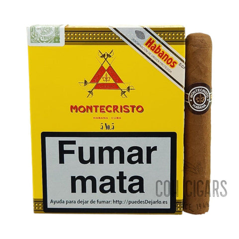No.5 | Box 5 | Montecristo Cigars - HK CohCigars -雪茄