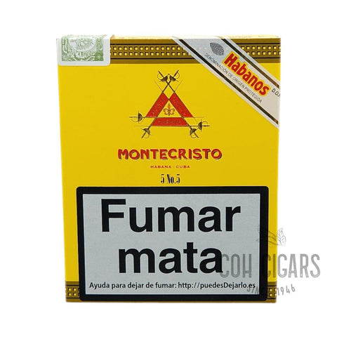 No.5 | Box 5 | Montecristo Cigars - HK CohCigars -雪茄
