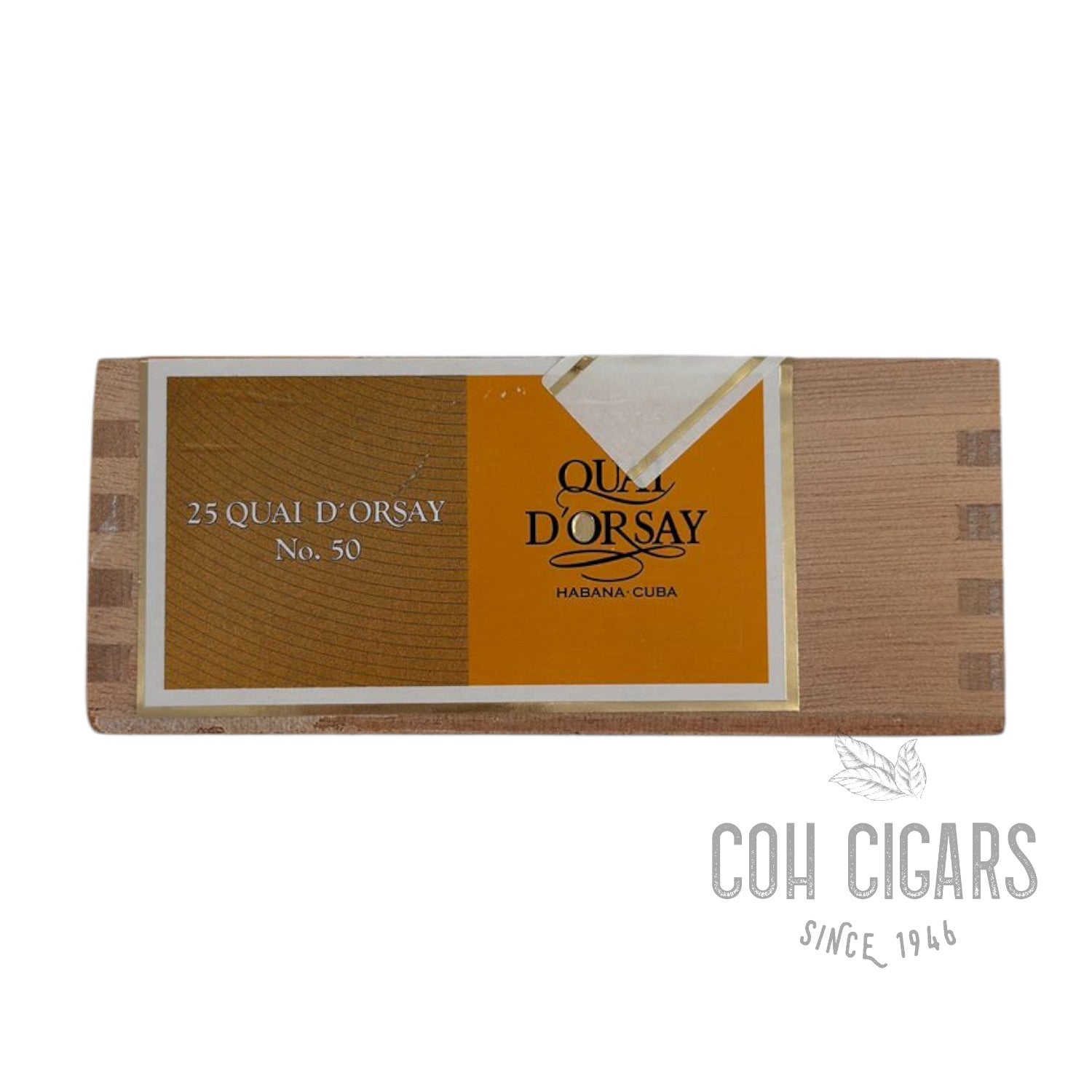 No.50 | Box 25 | Quai D'Orsay Cigars - HK CohCigars -雪茄