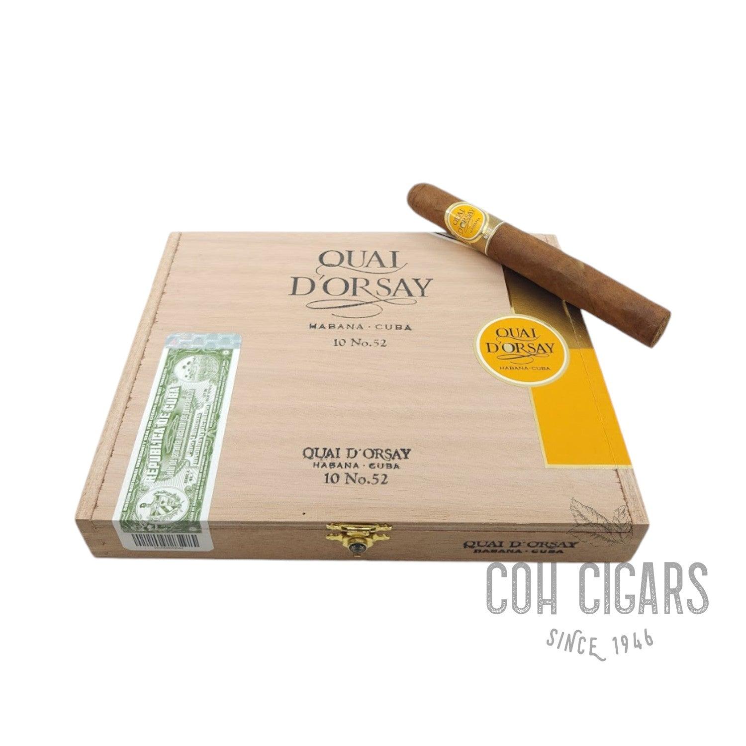 No.52 | Box 10 | Quai D'Orsay Cigars - HK CohCigars -雪茄