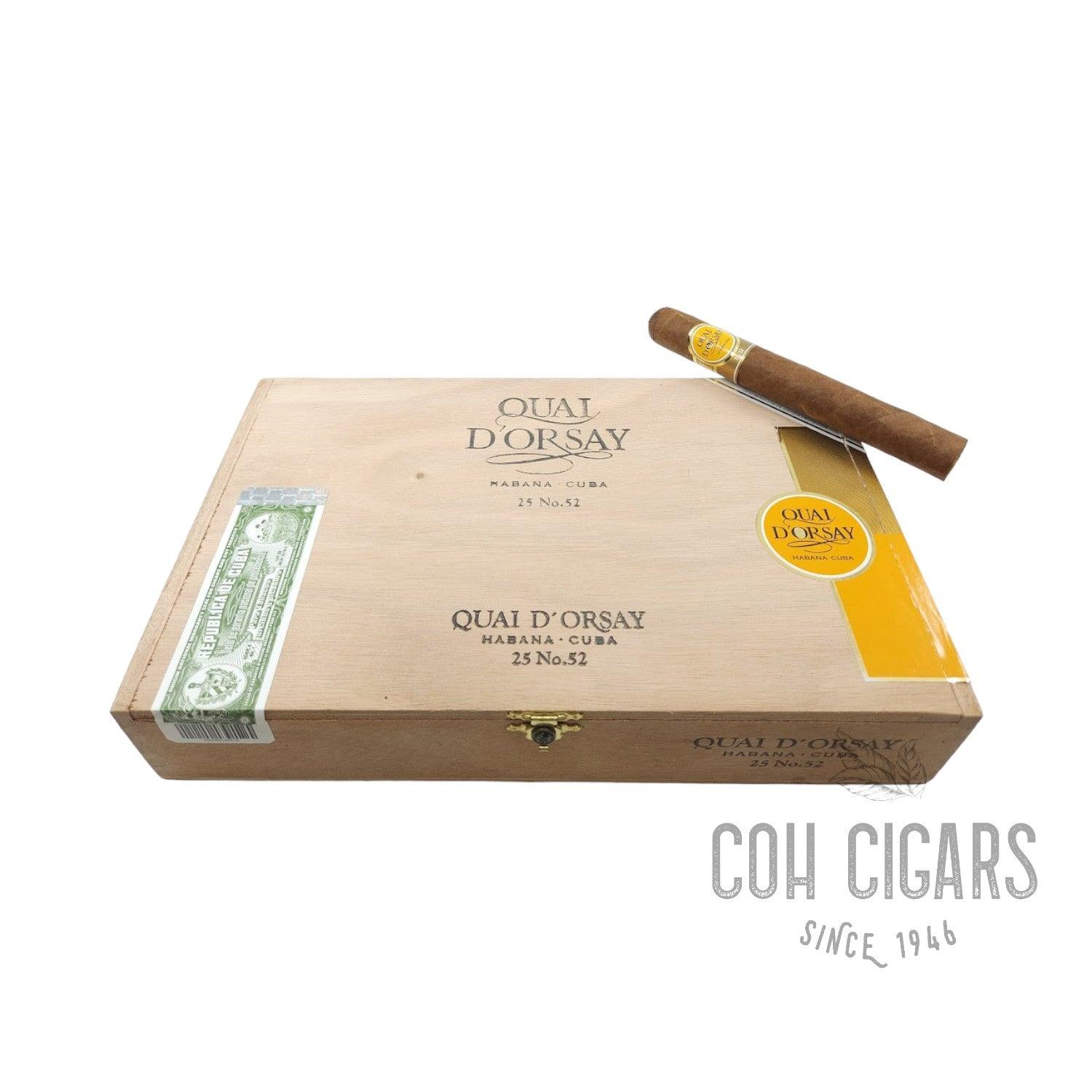 No.52 | Box 25 | Quai D'Orsay Cigars - HK CohCigars -雪茄