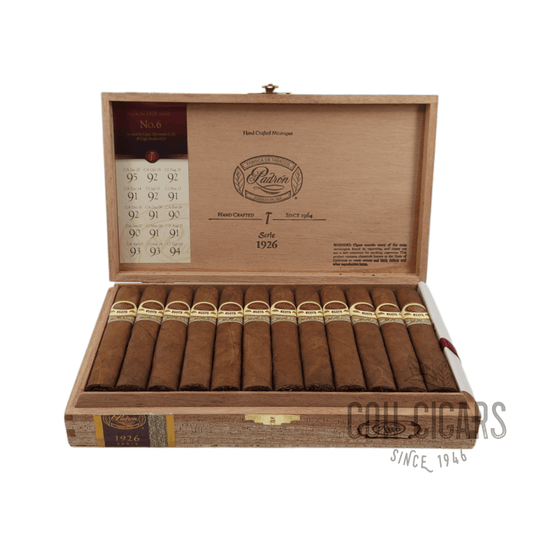 No.6 Natural 1926 | Box 24 | Padron Cigars - HK CohCigars -雪茄