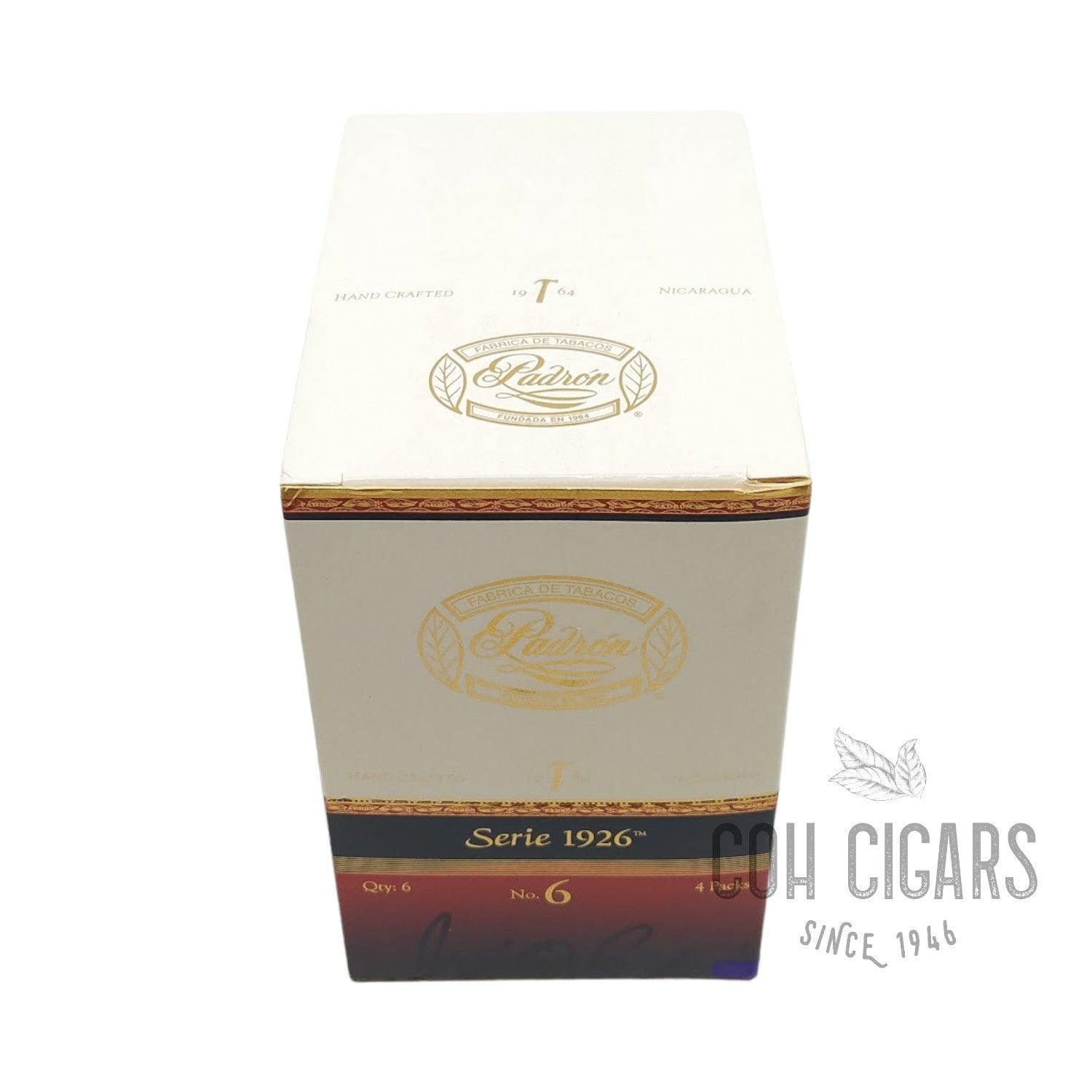 No.6 Natural 1926 | Box 4x6 | Padron Cigars - HK CohCigars -雪茄
