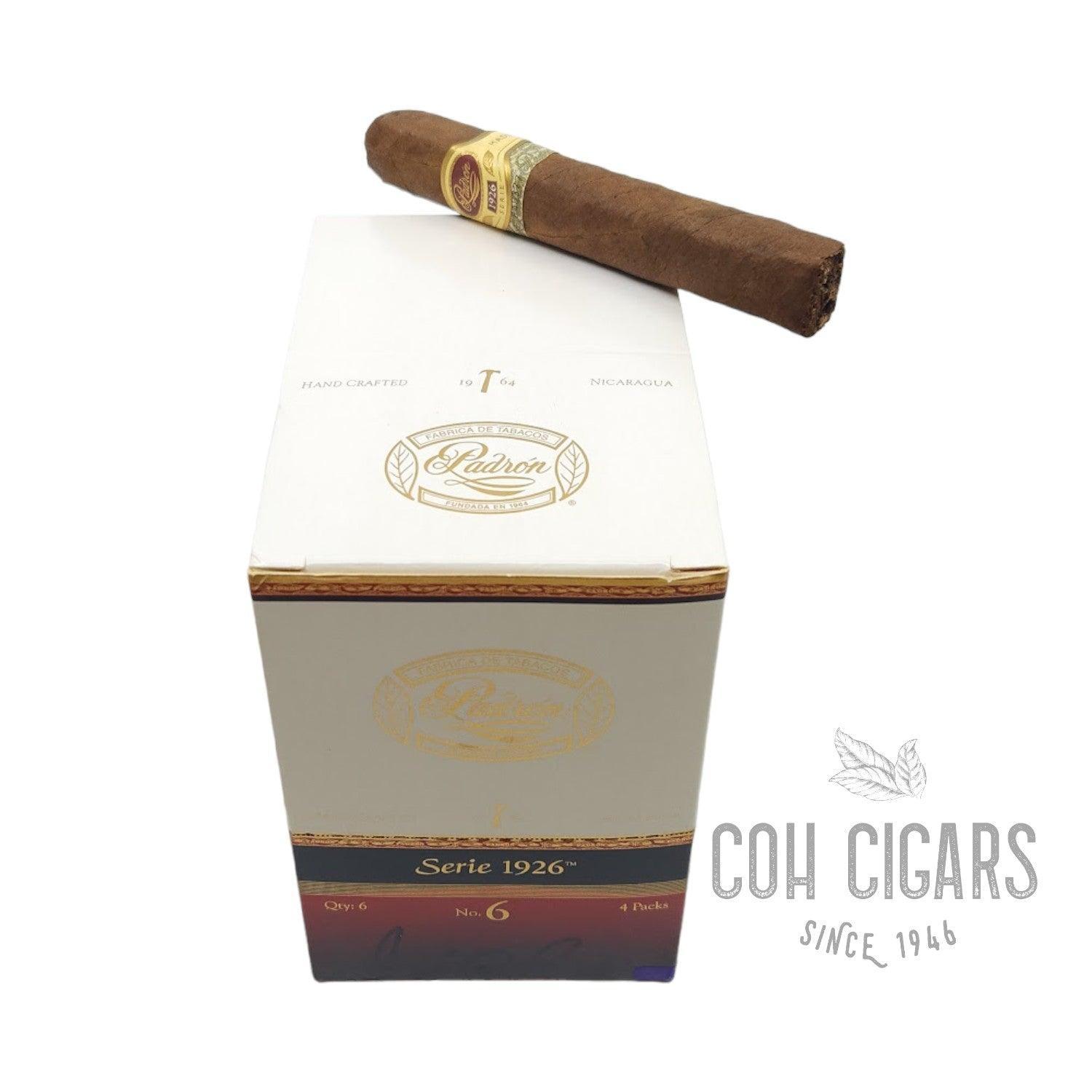 No.6 Natural 1926 | Box 4x6 | Padron Cigars - HK CohCigars -雪茄