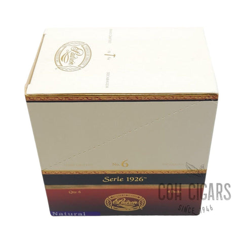No.6 Natural 1926 | Box 4x6 | Padron Cigars - HK CohCigars -雪茄