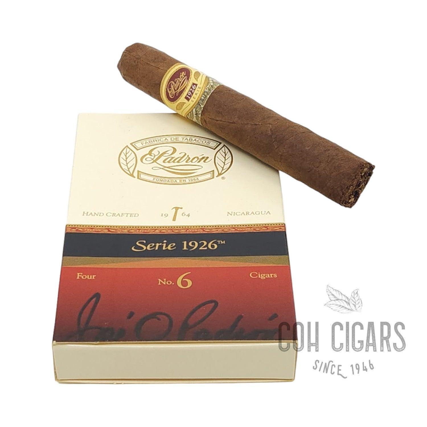 No.6 Natural 1926 | Box 4x6 | Padron Cigars - HK CohCigars -雪茄