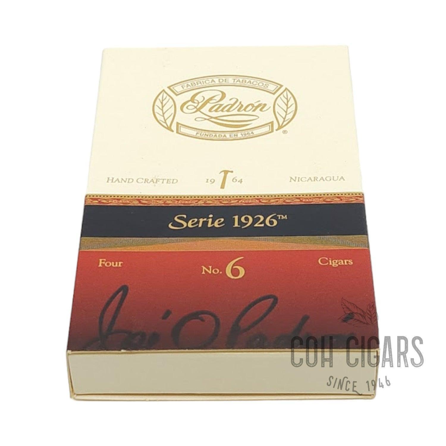 No.6 Natural 1926 | Box 4x6 | Padron Cigars - HK CohCigars -雪茄
