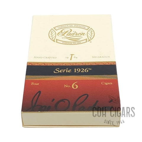 No.6 Natural 1926 | Box 4x6 | Padron Cigars - HK CohCigars -雪茄