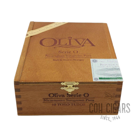 Oliva Cigar | Serie O Sun Grown Toro Tubos | Box 10 - HK CohCigars