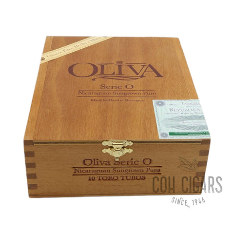 Oliva Cigar | Serie O Sungrown Puro Toro Tubos | Box 10 - HK CohCigars