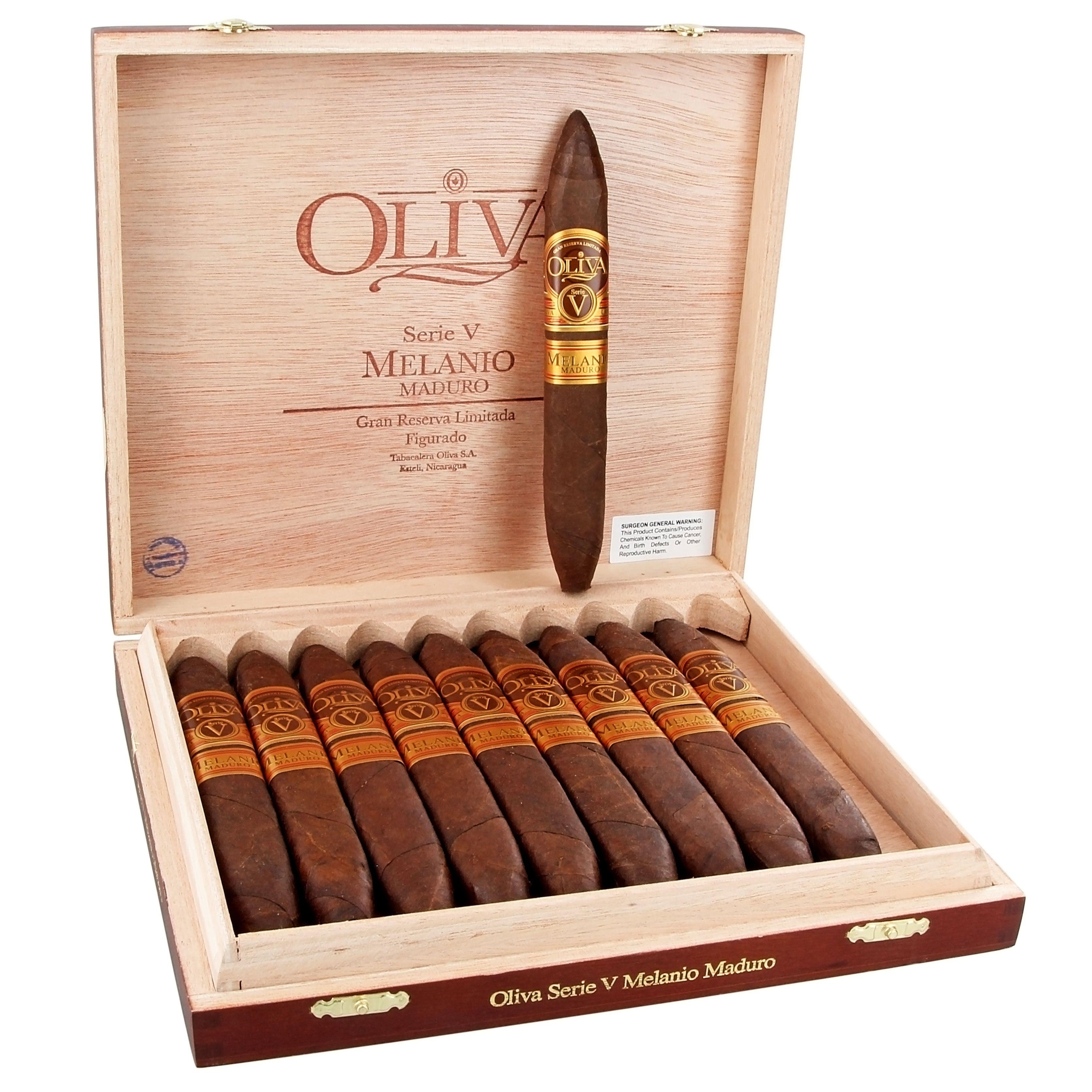 Oliva Cigar | Serie V Melanio Maduro Figurado | Box of 10 - hk.cohcigars