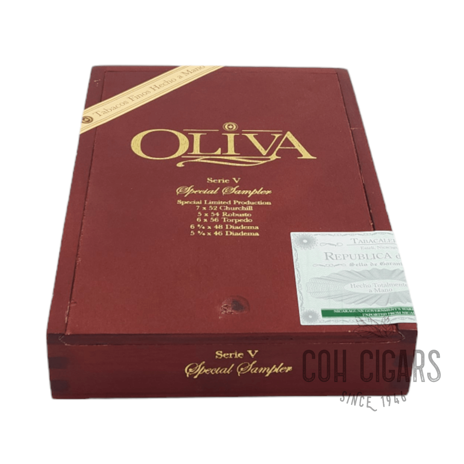 Oliva Serie V Sampler Box 5 - hk.cohcigars