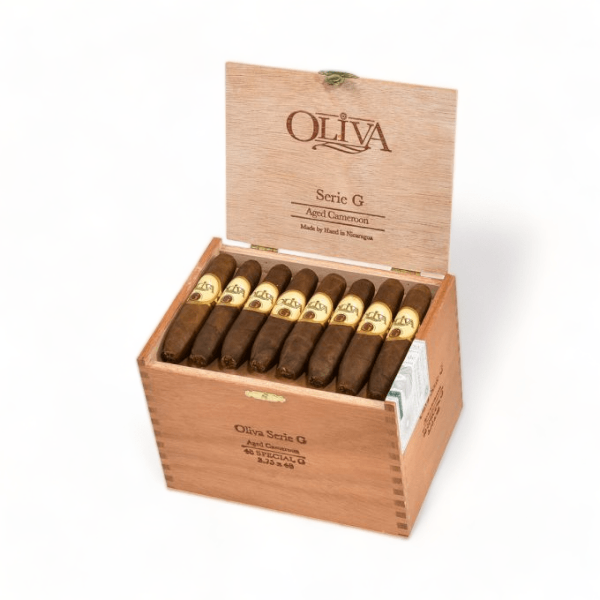 Oliva Serie G Aged Cameroon Special G 3.75 X 48 Box 25 - hk.cohcigars