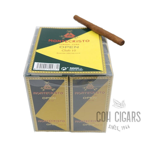 Open Club (10 x 10) | Box 100 | Montecristo cigar - HK CohCigars