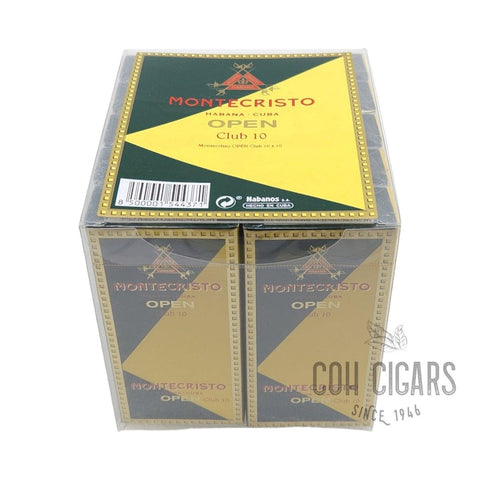 Open Club (10 x 10) | Box 100 | Montecristo cigar - HK CohCigars