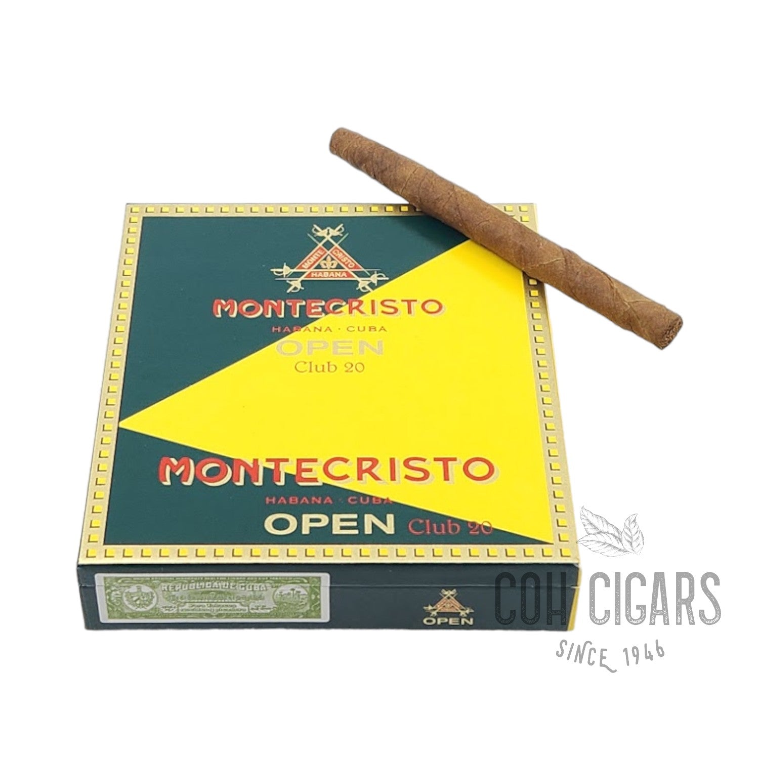 Open Club | Box 20x5 | Montecristo Cigars - HK CohCigars -雪茄