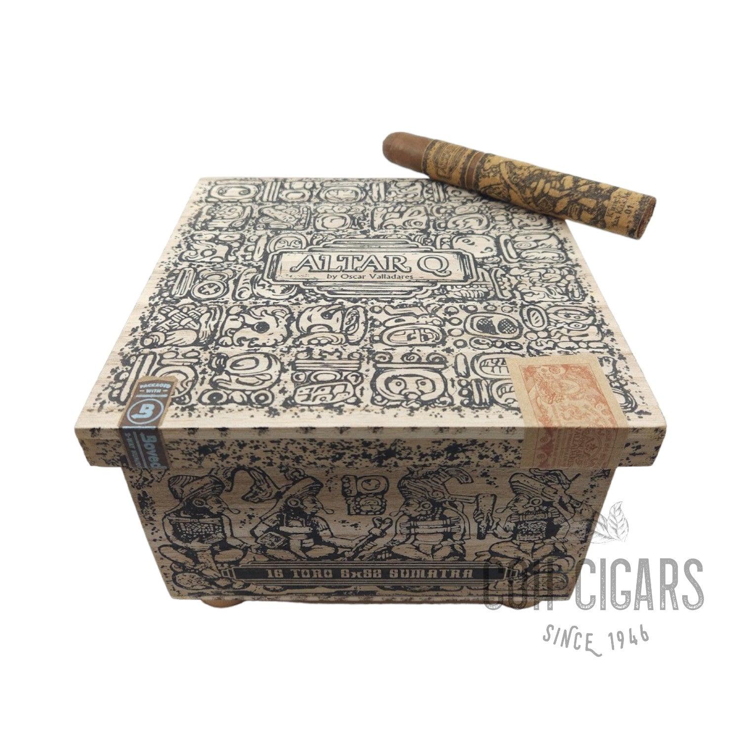Oscar Valladares Cigar | Altar Q By Oscar Valladares Sumatra Toro | Box 16 - hk.cohcigars