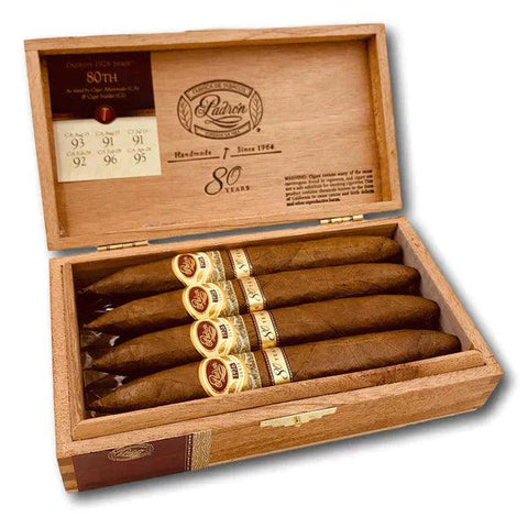 Padron Cigar | 1926 80th Natural | Box of 8 - hk.cohcigars