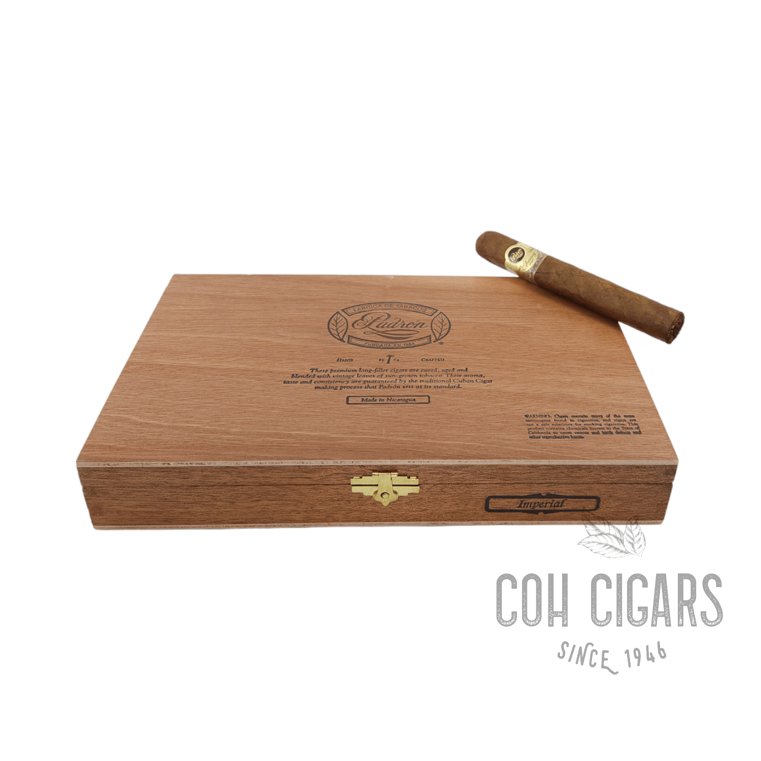 Padron 1964 Anniversary Series Imperial Natural Box 25 - hk.cohcigars