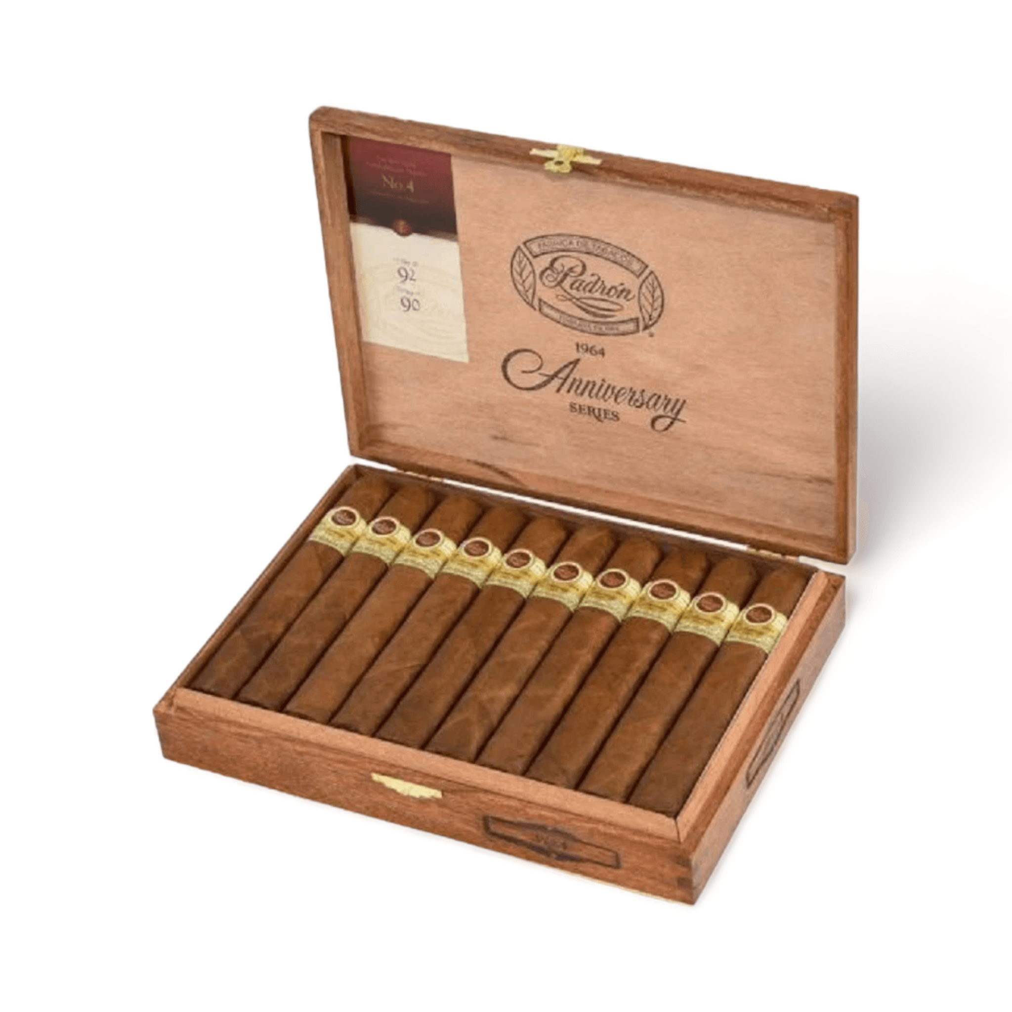 Padron Cigars | 1964 Anniversary Series No.4 Natural | Box of 20 - hk.cohcigars