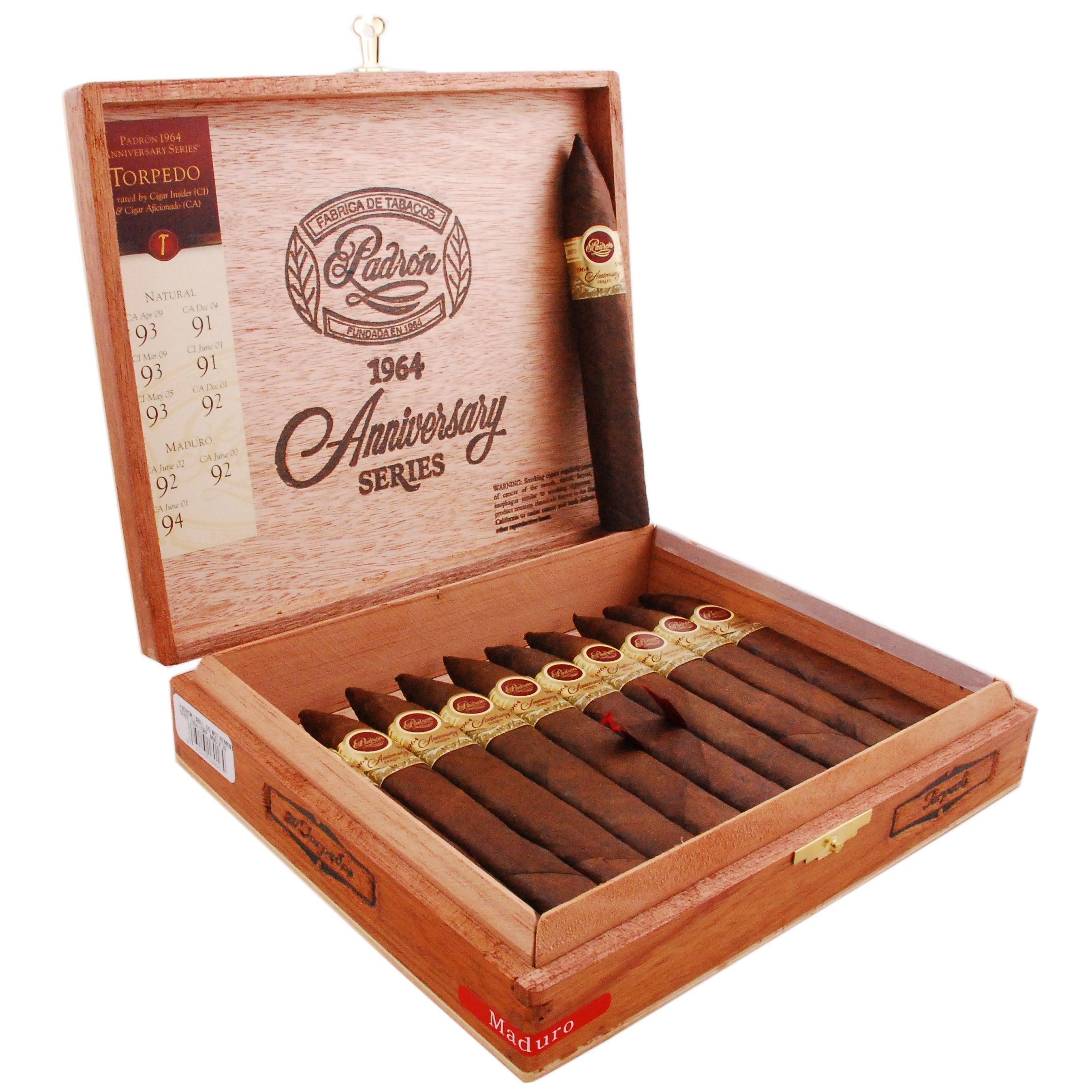 Padron Cigar | 1964 Torpedo Maduro | Box of 20 - hk.cohcigars
