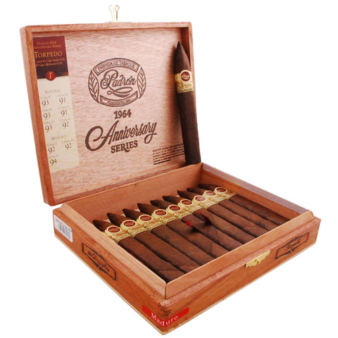 Padron Cigar | 1964 Torpedo Maduro | Box of 20 - hk.cohcigars