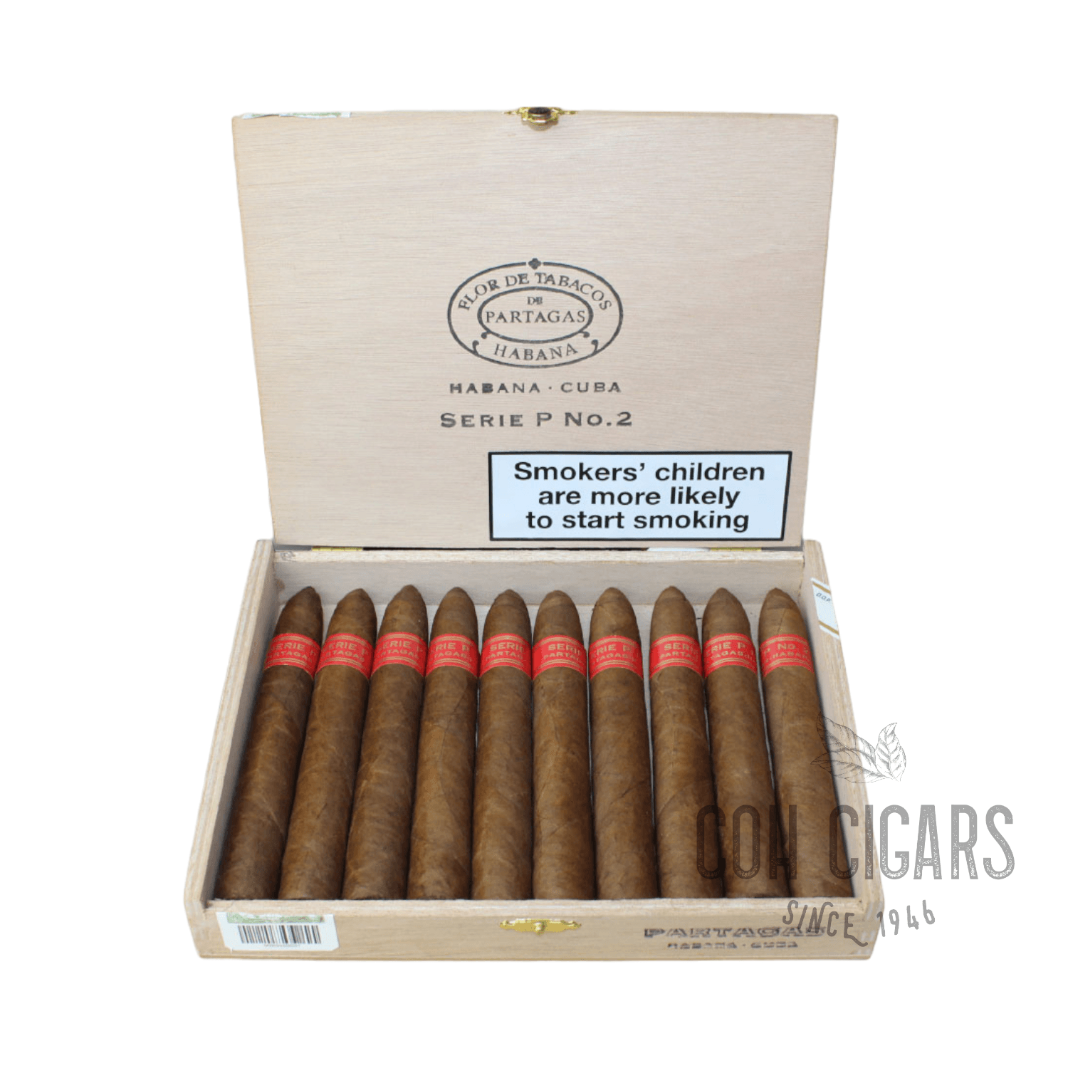 Partagas Cigar | Serie P No.2 | Box 10 - hk.cohcigars