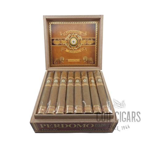 Perdomo Cigar | Bourbon Barrel Aged Connecticut Epicure | Box 24 - HK CohCigars