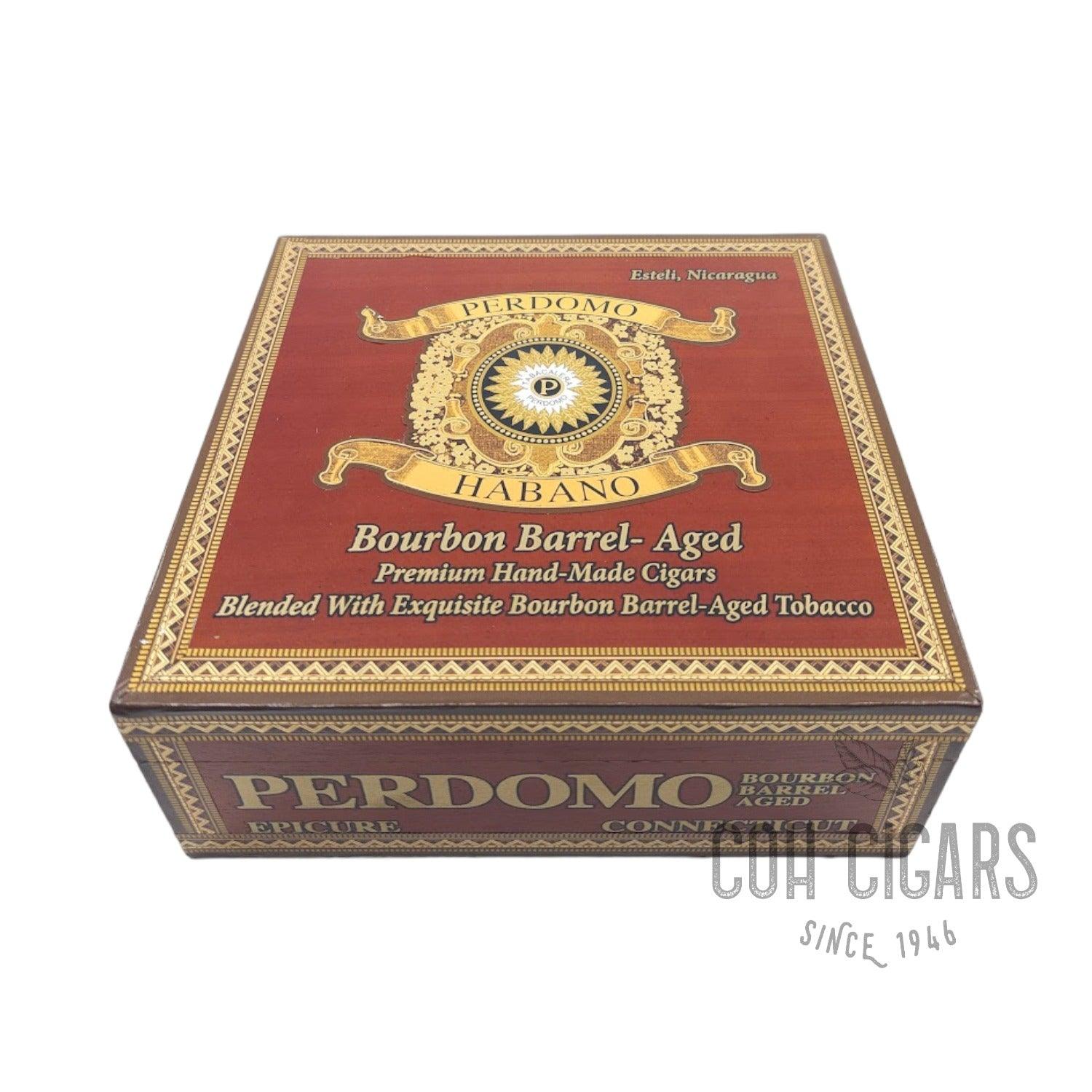 Perdomo Cigar | Bourbon Barrel Aged Connecticut Epicure | Box 24 - HK CohCigars