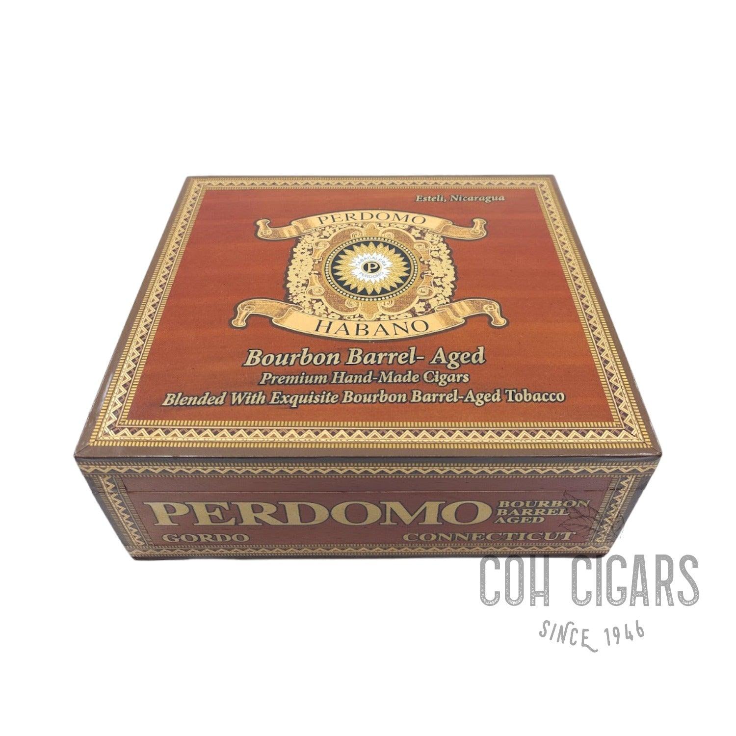 Perdomo Cigar | Bourbon Barrel Aged Connecticut Gordo | Box 24 - HK CohCigars