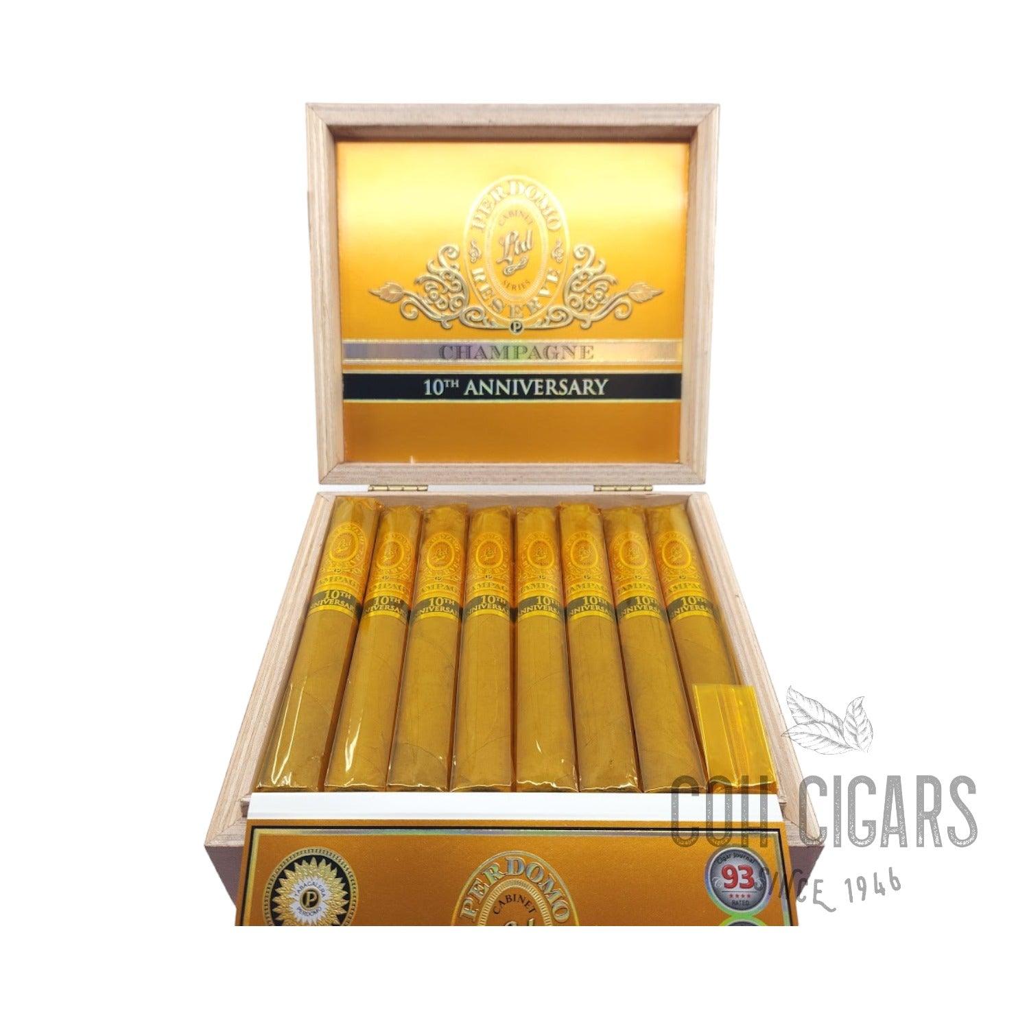 Perdomo Cigar | Reserve 10th Anniversary Champagne Epicure | Box 25 - HK CohCigars