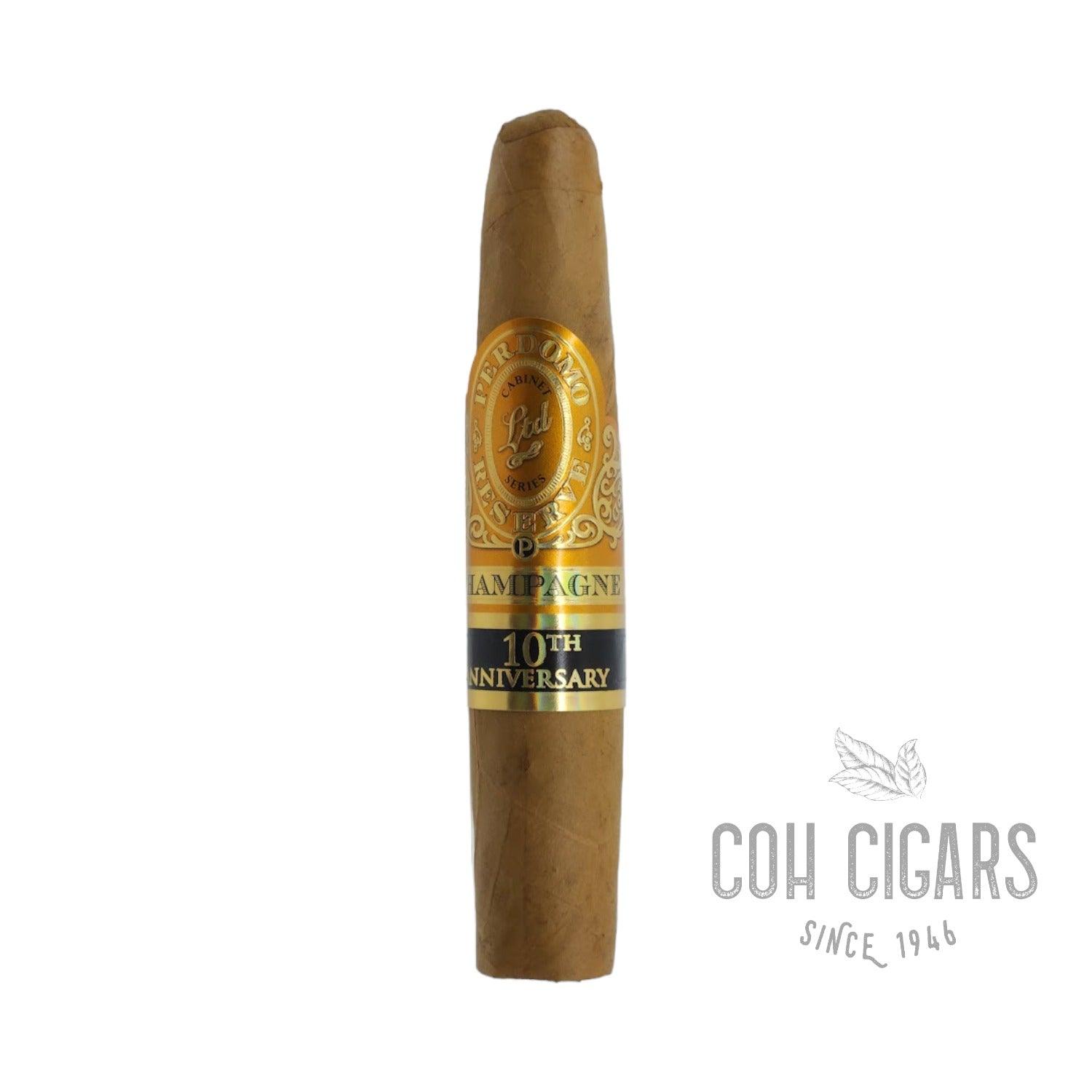 Perdomo Cigar | Reserve 10th Anniversary Champagne Figurado | Box 25 - HK CohCigars