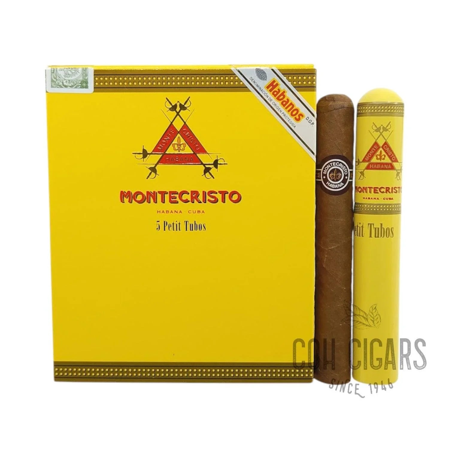 COH Cigars | Montecristo Petit Tubos Box 5 – HK CohCigars