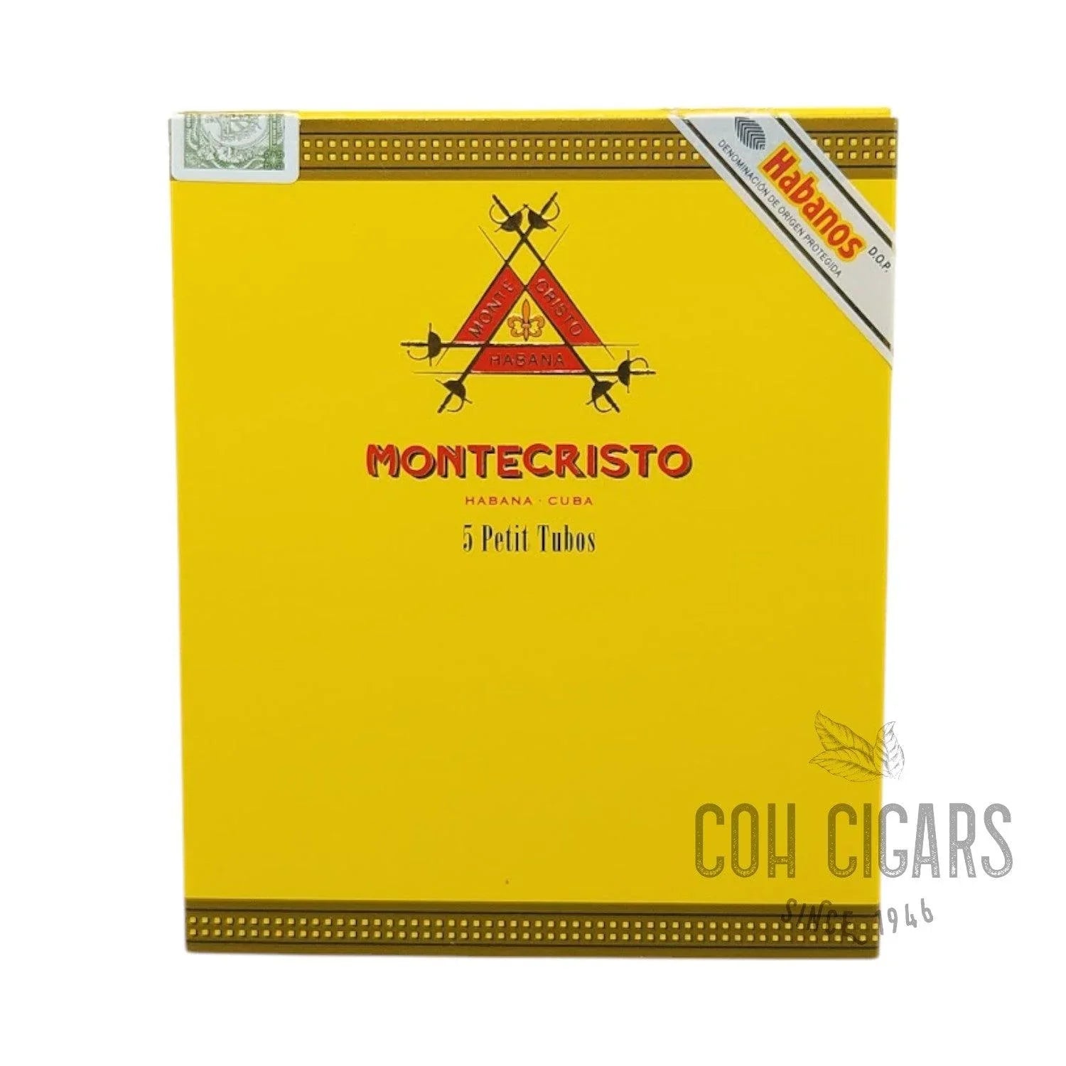 COH Cigars | Montecristo Petit Tubos Box 5 – HK CohCigars