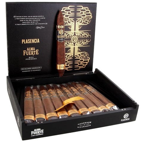 Plasencia Cigar | Alma Fuerte Generacion V Salomon | Box of 10 - hk.cohcigars