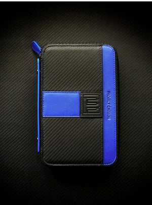 PROJECTCARBON | DRI CARBON SERIES - CARBON FIBER BLUE DESIGN TRAVEL CASE