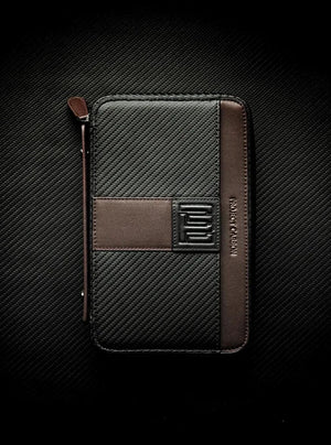 PROJECTCARBON | DRI CARBON SERIES - CARBON FIBER BROWN DESIGN TRAVEL CASE