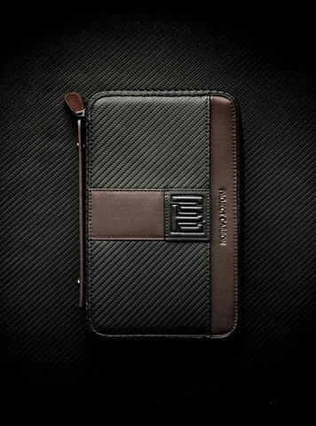 PROJECTCARBON | DRI CARBON SERIES - CARBON FIBER BROWN DESIGN TRAVEL CASE - HK CohCigars -雪茄