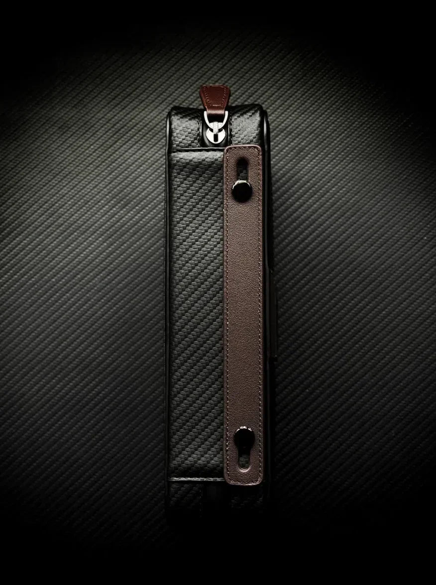 PROJECTCARBON | DRI CARBON SERIES - CARBON FIBER BROWN DESIGN TRAVEL CASE - HK CohCigars -雪茄