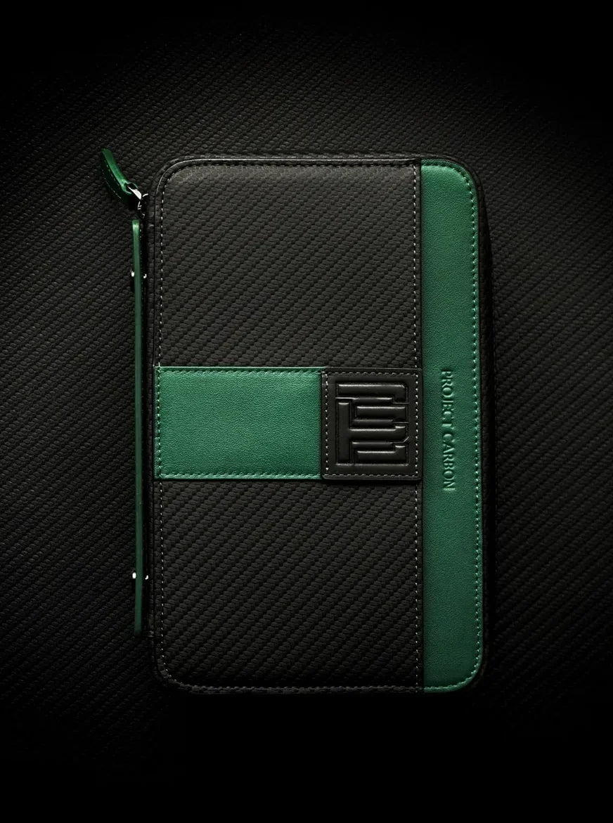 PROJECTCARBON | DRI CARBON SERIES - CARBON FIBER GREEN DESIGN TRAVEL CASE - HK CohCigars -雪茄