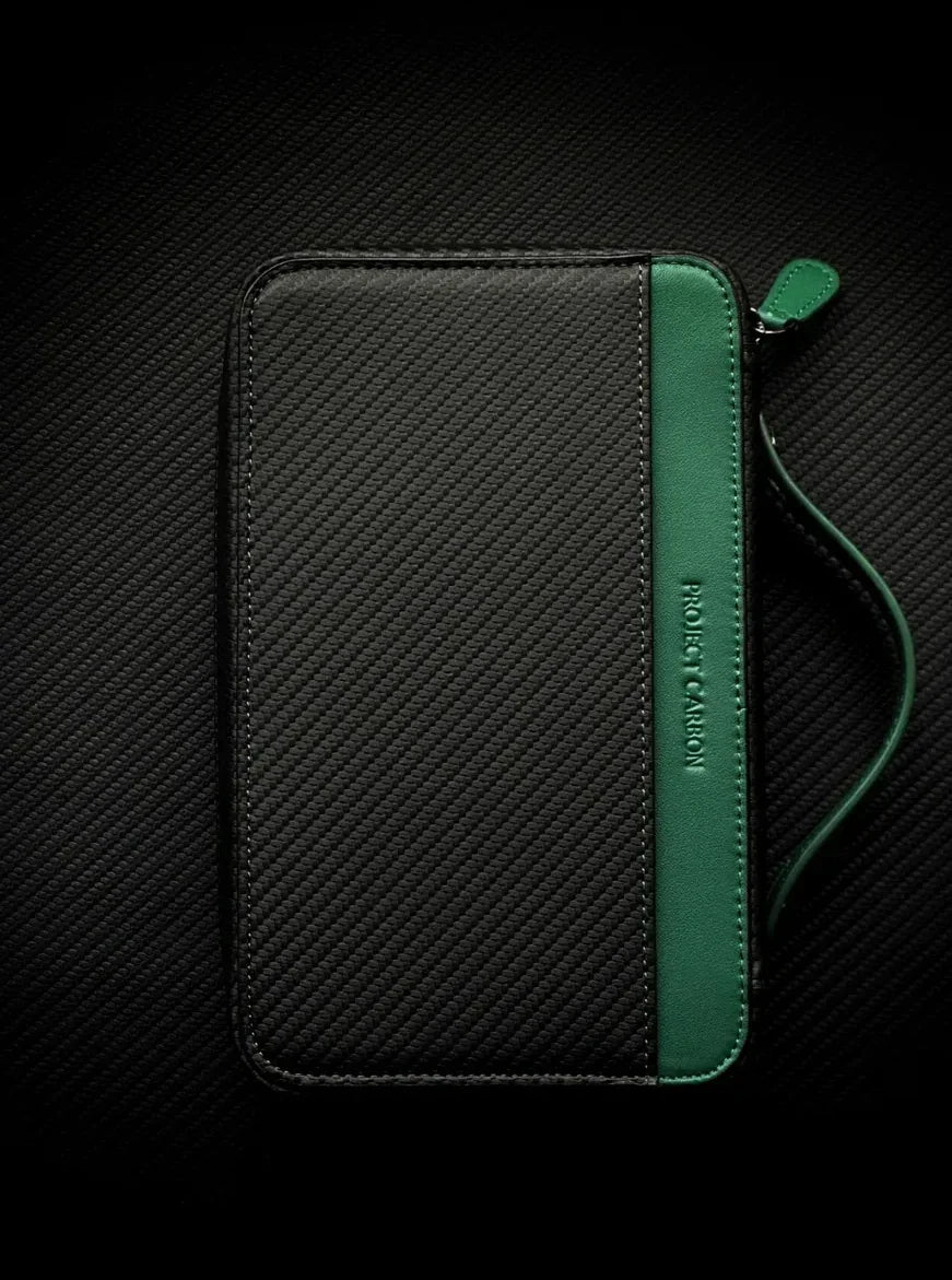 PROJECTCARBON | DRI CARBON SERIES - CARBON FIBER GREEN DESIGN TRAVEL CASE - HK CohCigars -雪茄