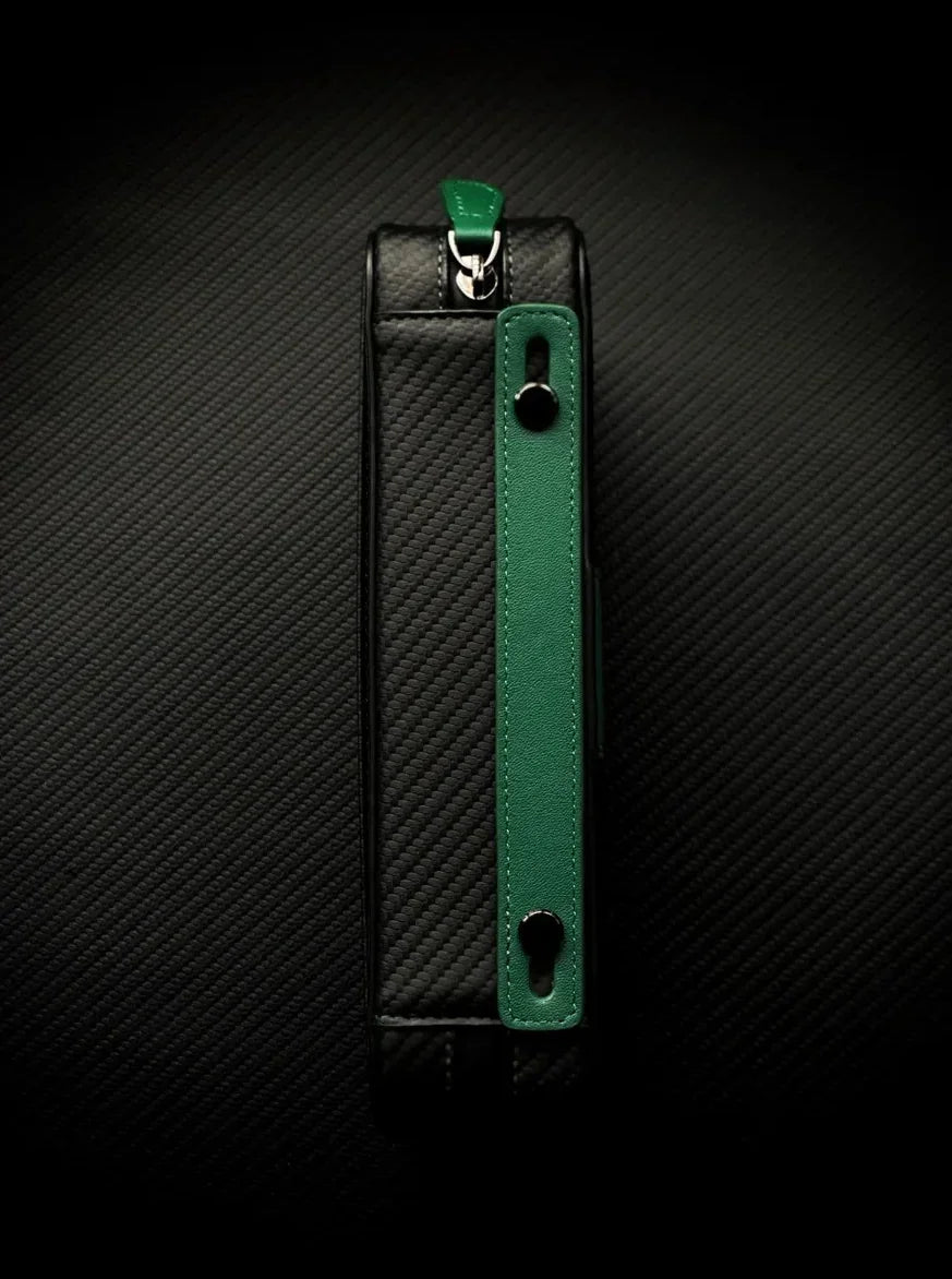 PROJECTCARBON | DRI CARBON SERIES - CARBON FIBER GREEN DESIGN TRAVEL CASE - HK CohCigars -雪茄
